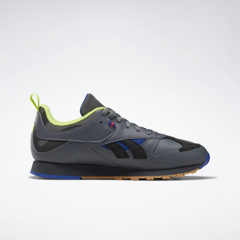 Tenisi Reebok Classic Leather Rc 1.0 Barbati Gri/Negrii Romania RH4398UK
